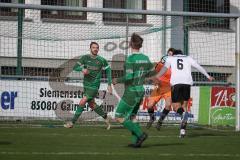 Bezirksliga - Saison 2025/26 - FC Gerolfing - SpVgg Altenerding - Marco Baumann weiss Altenerding mit dem 0:1 Führungstreffer - Torwart Michael Oblinger (Nr.1 - FC Gerolfing) - jubel - - Foto: Meyer Jürgen