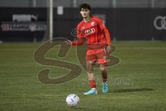 2023_11_24 - Bayernliga Nord - Saison 2023/24 - FC Ingolstadt 04 II - DJK Gebenbach - Erion Mataj (Nr.13 - FCI U21) - XXXXX - Foto: Meyer Jürgen