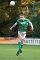 Kreisliga - Saison 2023/2024 - FC Gerolfing - TSV Ober/Unterhaunstadt - Bastian Heigl grün Gerolfing - Foto: Meyer Jürgen