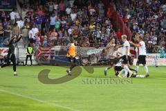 3.Liga - Saison 2022/2023 - VFL Osnabrück - FC Ingolstadt 04 - Das Spiel ist aus - Jubel - Cheftrainer Rüdiger Rehm (FCI) - Foto: Meyer Jürgen