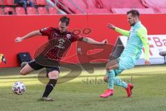 3. Liga - FC Ingolstadt 04 - 1. FC Kaiserslautern - Michael Heinloth (17, FCI) Winkler Alexander (4 FCK)