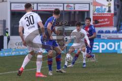 3. Liga - KFC Uerdingen 05 - FC Ingolstadt 04 - Merlin Röhl (34, FCI) Dorda Christian (7 KFC)