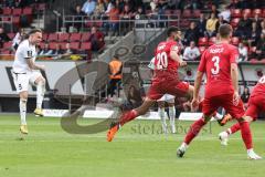 3. Liga; FC Viktoria Köln - FC Ingolstadt 04; Schuß Torchance Patrick Schmidt (9, FCI) Dietz Lars (2 Köln) Siebert Jamil (20 Köln) Michael Schultz (3 Köln)