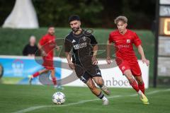 Kreisliga - Saison 2026/27- SV Zuchering - Türkisch SV Ingolstadt - Leopold Fröhlich rot Zuchering - Karem Arik schwarz Türkisch - Foto: Meyer Jürgen