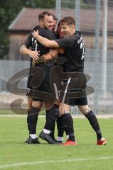 Kreisliga - Saison 2022/2023 - TSV Gaimersheim - SV Hundszell -  0:1 Führungstreffer durch Marcel Posselt Hundszell - Jubel  - Foto: Meyer Jürgen