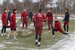 3. Liga - Saison 2025/26 - FC Ingolstadt 04 - Trainingsauftakt nach der Winterpause - Warm machen - XXXXX - Foto: Meyer Jürgen