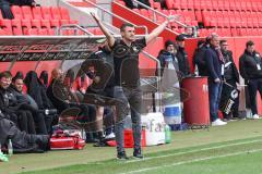 3. Liga; FC Ingolstadt 04 - 
VfB Oldenburg; Cheftrainer Michael Köllner (FCI) fordert mehr