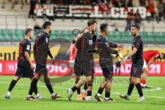 3. Liga; TSV Havelse - FC Ingolstadt 04; Tor Jubel Treffer Marcel Costly (22, FCI) Julian Kügel (29, FCI) Lukas Fröde (34, FCI) Max Besuschkow (17, FCI)