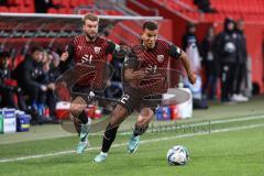 3. Liga; FC Ingolstadt 04 - Preußen Münster; Marcel Costly (22, FCI) Yannick Deichmann (20, FCI)