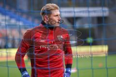 2.BL; Hansa Rostock - FC Ingolstadt 04; vor dem Spiel Torwart Robert Jendrusch (1, FCI)