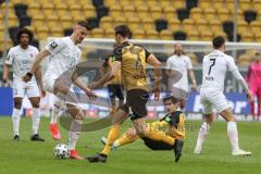 3. Liga - Dynamo Dresden - FC Ingolstadt 04 - Stefan Kutschke (30, FCI) Knipping Tim (4 Dresden)