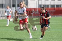 2. Bundesliga Frauen - Saison 2024/25 - FC Ingolstadt 04 Frauen - SC Freiburg II - Pija Reininger (Nr.21 - FCI Frauen) - Maas Mia-Lena weiss Freiburg - Foto: Meyer Jürgen