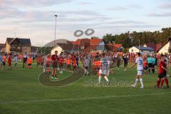 Toto Pokal - Saison 2022/2023 - SpVgg Heßdorf - FC Ingolstadt 04 - Nach dem Spiel - Jubel - Foto: Meyer Jürgen