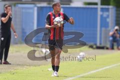*** Bayernliga Nord - Saison 2025/26 - FC Ingolstadt 04 II - ATSV Erlangen - Micah Ham (Nr.25 - FC Ingolstadt II) - XXXXX - Foto: Meyer Jürgen