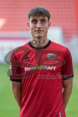 FC Ingolstadt 04; 3.Liga,  Porträttermin    
2025/2026, Elias Decker (4, FCI)