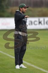 Landesliga - Saison 2025/26 - SV Manching - TSV Jetzendorf - Cheftrainer Cüneyt Köz (SV Manching) - XXXXX - Foto: Meyer Jürgen