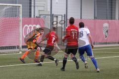 AUDI - Schanzer Amateur Cup 2023 - Finale - TSV Hohenwart - FC Mindelstetten - 5:3 - Der 1:1 Ausgleichstreffer durch Marcel Kappelmaier weiss Mindelstetten - jubel - Maximilian Ziegler Torwart Hohenwart - Maximilian Mitterhuber #17 rot Hohenwart - Tobias 