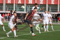 Testspiel ; 3. Liga; FC Ingolstadt 04 - VfR Mannheim; Torchance verpasst Pascal Testroet (37, FCI) Zweikampf Kampf um den Ball