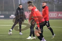 Freundschaftsspiel - Bayernliga Süd - Saison 2022/2023 - FC Ingolstadt 04 - ATSV Erlangen   - Cheftrainer Alexander  Käs (FCI II) - Foto: Meyer Jürgen