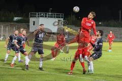 Bayernliga Süd - Saison 2022/2023 - FC Ingolstadt 04 -  VFB Hallbergmoos - Simon Kampmann rot FCI - Foto: Meyer Jürgen