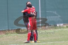 Kreisklasse - Saison 2024/25- Türkisch SV Ingolstadt - FC Gelbelsee-  - Baha Asici rot Türkisch - jubel - schiesst ein Tor  - XXXXX - Foto: Meyer Jürgen
