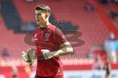 3. Liga; FC Ingolstadt 04 - FC Hansa Rostock; vor dem Spiel Torwart Markus Ponath (1, FCI)