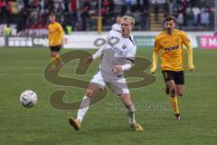 3. Liga; SpVgg Bayreuth - FC Ingolstadt 04; Max Dittgen (10, FCI) Nollenberger Alexander (9 SpVgg)