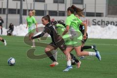 2023_12_10 - 2. Bundesliga - Saison 2023/24 - FC Ingolstadt 04 Frauen - VFL Wolfsburg - Paula Vidovic (Nr.11 - FCI Frauen) - Beyer Lisa grün Wolfsburg - Foto: Meyer Jürgen