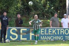 Landesliga - Saison 2025/26 - SV Manching - FC Sonthofen - Nico Daffner (Nr.14 - SV Manching) - XXXXX - Foto: Meyer Jürgen