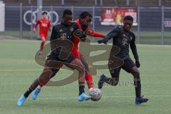 U 14 (C-Jun.) Förderliga BuLi/NLZ -  Saison 2021/2022 - FC Ingolstadt 04 - FC Bayern München - Elem Apemegno rot FCI - Foto: Meyer Jürgen