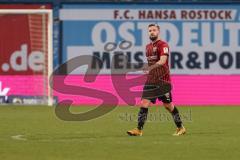 3. Liga - Hansa Rostock - FC Ingolstadt 04 - Marc Stendera (10, FCI) geht enttäuscht nach dem Spiel vom Platz