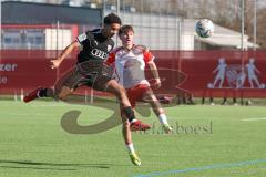 B-Junioren Bundesliga  - Saison 2023/24 - B-Junioren - FC Ingolstadt 04 - FC Bayern München - Jackson Taysir schwarz FCI - XXXXX - Foto: Meyer Jürgen