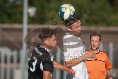Bezirksliga - Saison 2026/27- TSV Gaimersheim - FC Gerolfing - Michael Kraft (Nr.23 - TSV Gaimersheim) - David Wendrich (Nr.14 - FC Gerolfing) - Foto: Meyer Jürgen
