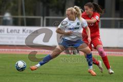 2. Fußball-Liga - Frauen - Saison 2023/2024 - FC Ingolstadt 04 - SC Sand - Anna-Lena Härtl (Nr.4 - FCI Frauen) -  Loving Emma weiss Sand - Foto: Meyer Jürgen