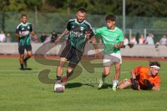 Bezirksliga - Saison 2025/26 - FC Fatih Ingolstadt - TSV Gaimersheim - Thomas Schreiner (Nr.10 - TSV Gaimersheim) erzielt ein Tor - jubel - Emre Berk grün Fatih - Daniel Wolf Torwart Fatih - Foto: Meyer Jürgen