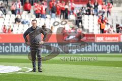 3. Liga; Rot-Weiss Essen - FC Ingolstadt 04; vor dem Spiel Cheftrainer Uwe Koschinat (RWE)