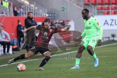 2.BL; FC Ingolstadt 04 - SV Sandhausen; Michael Heinloth (17, FCI) Berko Erich (11 SVS)