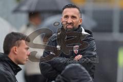 *** Bayernliga Nord - Saison 2025/26 - FC Ingolstadt 04 II - TSV Neudrossenfeld - Cheftrainer Oliver Gorgiev (FC Ingolstadt II) - XXXXX - Foto: Meyer Jürgen