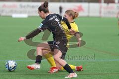 2023_11_12 - 2. Bundesliga - Saison 2023/24 - FC Ingolstadt 04 Frauen - SV 67 Weinberg - Paula Vidovic (Nr.11 - FCI Frauen) - Ganßer Marlene gelb Weinberg - Foto: Meyer Jürgen