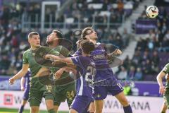 3. Liga; Erzgebirge Aue - FC Ingolstadt 04; Torchance verpasst Mladen Cvjetinovic (19, FCI) Lukas Fröde (34, FCI) Fabisch Jonah (20 Aue) Tashchy Borys (14 Aue)