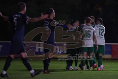 Landesliga - Saison 2025/26 - SV Manching - SC Oberweikertshofen - Sebastian Graßl (Nr.10 - SV Manching) - jubel - 2:0 Führungstreffer - Foto: Meyer Jürgen