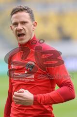 3. Liga - Dynamo Dresden - FC Ingolstadt 04 - Marcel Gaus (19, FCI) vor dem Spiel