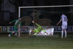 Landesliga - Saison 2024/25 - SV Manching - FC Ehekirchen - Sebastian Graßl (Nr.10 - SV Manching) mit dem 2:1 Führungstreffer - Gordy Niklas Torwart Ehekirchen - jubel - Foto: Meyer Jürgen