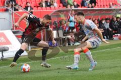 2.BL; FC Ingolstadt 04 - SC Paderborn 07; Michael Heinloth (17, FCI) Justvan Julian (10 SCP)