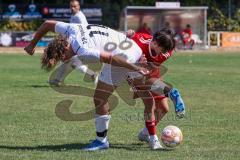 Kreisliga - Saison 2022/2023 - Türk.SV Ingolstadt - DJK Ingolstadt - Tom Staudenmeyer weiss DJK Ingolstadt - Eray Genc rot Türk.SV Ingolstadt - Foto: Meyer Jürgen