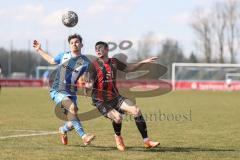 Toto-Pokal; FV Illertissen - FC Ingolstadt 04; Zweikampf Kampf um den Ball Felix Keidel (43, FCI) Gölz Marco (11 FVI)