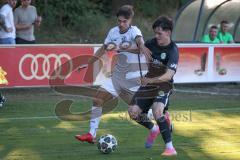 Landesliga - Saison 2026/27 - SV Manching - VFR Neuburg - Vincent Amann (Nr.5 - SV Manching) - Bauer Philippe weiss Neuburg - Foto: Meyer Jürgen