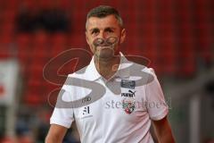 3. Liga; FC Ingolstadt 04 - SSV Jahn Regensburg; vor dem Spiel Cheftrainer Michael Köllner (FCI)