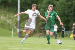 BZL Oberbayern Nord - Testspiel - TSV Aiglsbach - SV Manching - Rainer Meisinger grün Manching - Foto: Jürgen Meyer