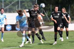 2. Fußball-Liga - Frauen - Saison 2023/2024 - FC Ingolstadt 04 - SG 99 Andernach - Andrea Heigl (Nr.5 - FCI Frauen) mit einer Kopfballchance - Foto: Meyer Jürgen